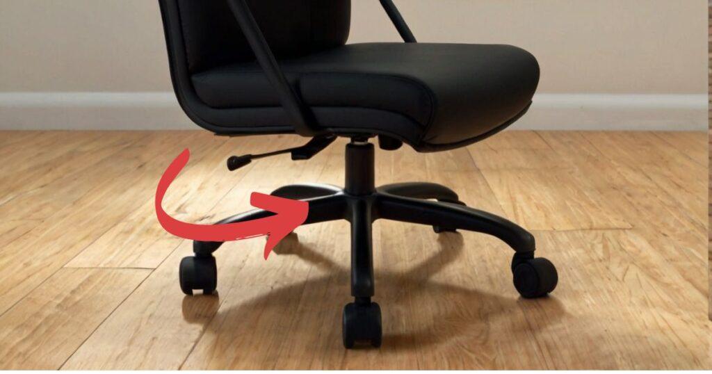 remove the base from office chair