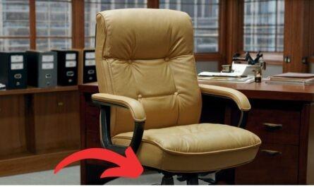 how to fix office chair sinking