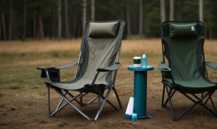 how to store camping chair