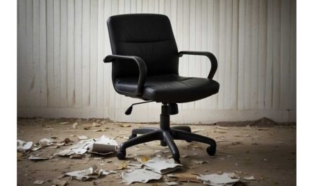 dispose of an office chair