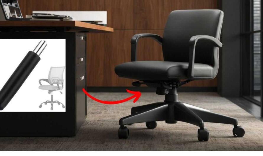 How to Remove and Replace Gas Cylinder from Office Chair?