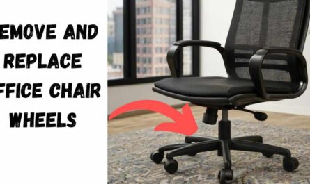 remove wheels from office chair