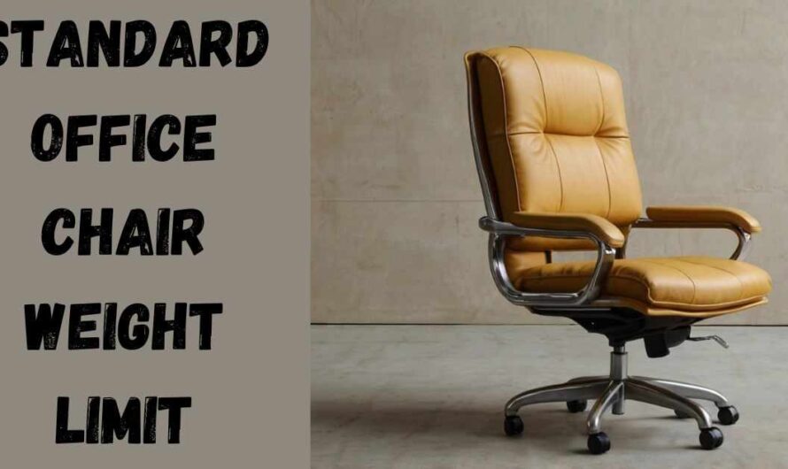 The Standard Office Chair Weight Limit Explained