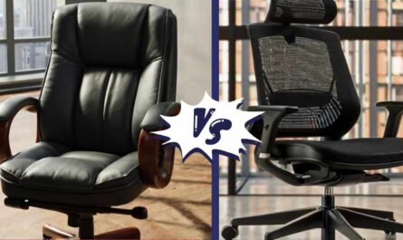 leather vs mesh office chair